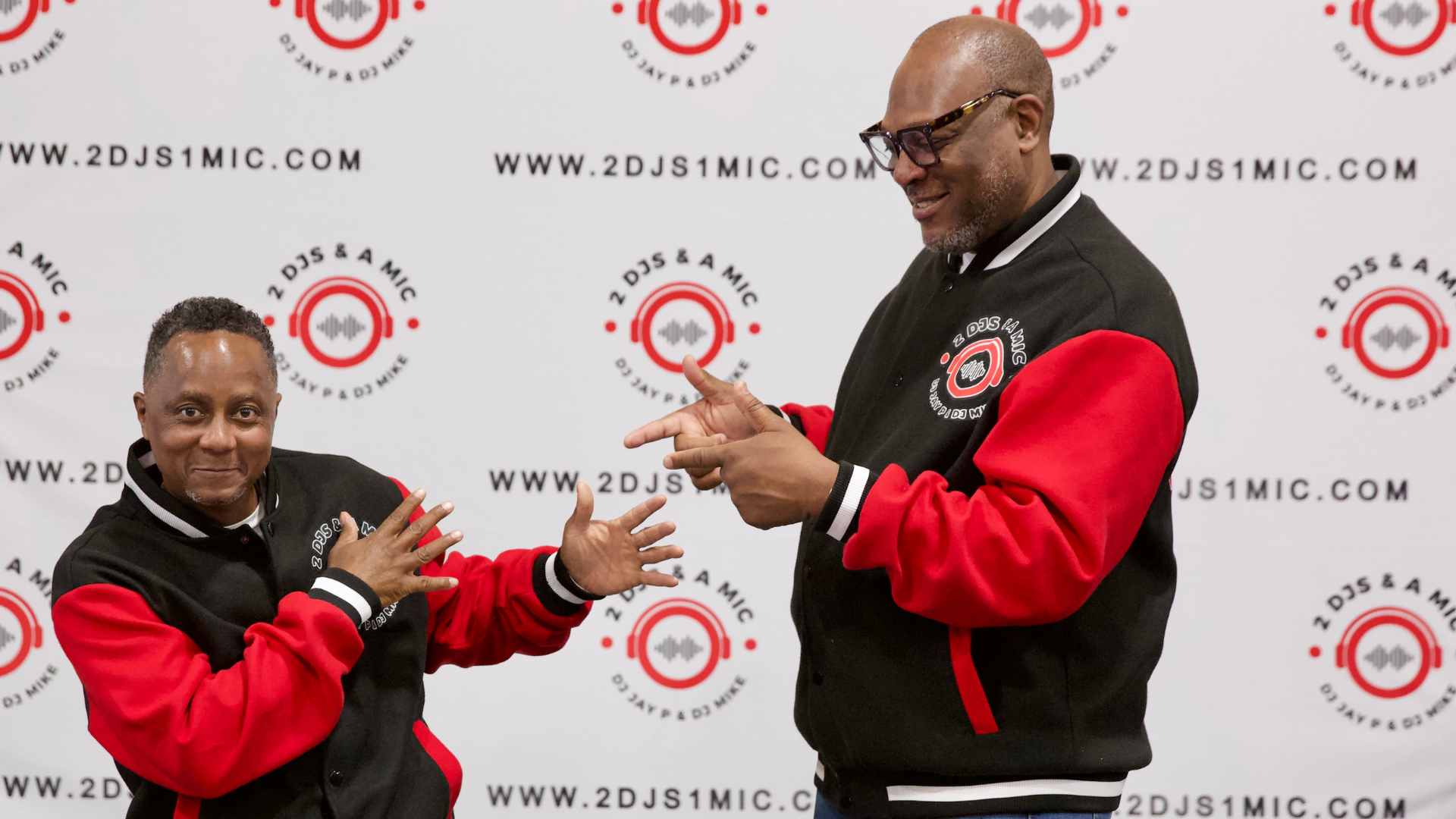 DJ Mike and DJ Jay P of 2 DJs 1 Mic